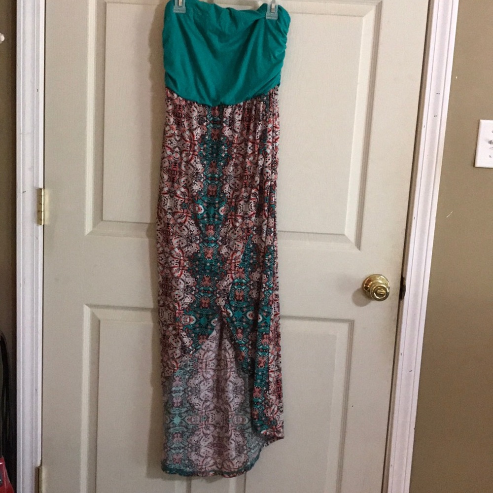 Strapless dress